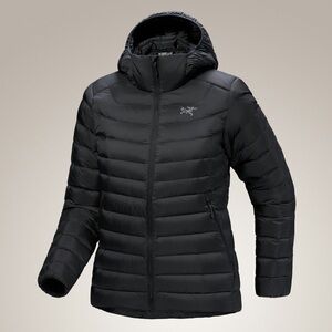 Arc'teryx Women's Midnight Black Puffer CERIUM HOODY WOMEN'S